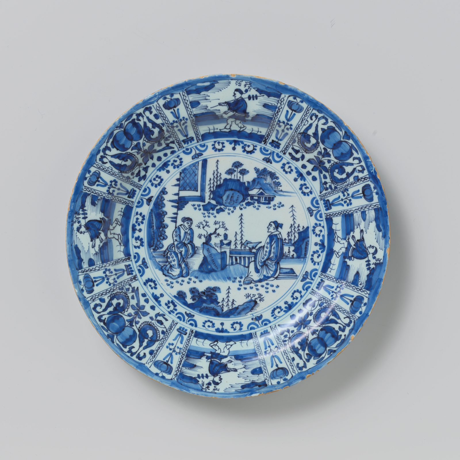 清 欧洲 ceramic object